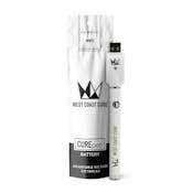 West Coast Cure - White - CUREpen Battery - Accessories