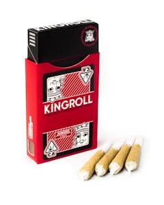 KING ROLL - Kingroll 4pk .75g Jack Herer x Durban Poison Infused Preroll 4pk