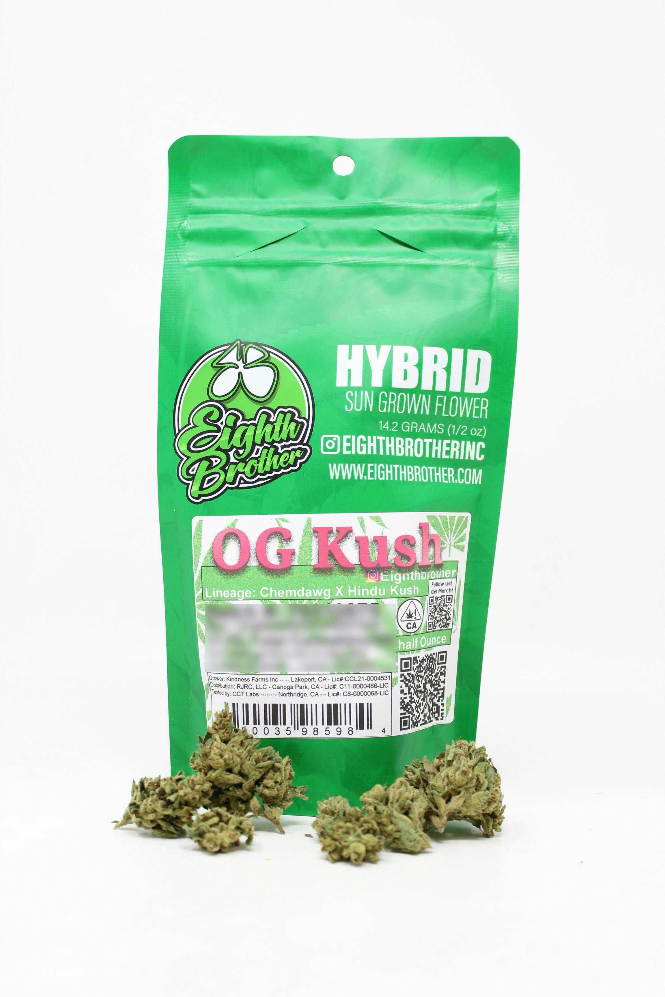 Eighth Brother | OG Kush | Big Buds | 14g - Eighth Brother