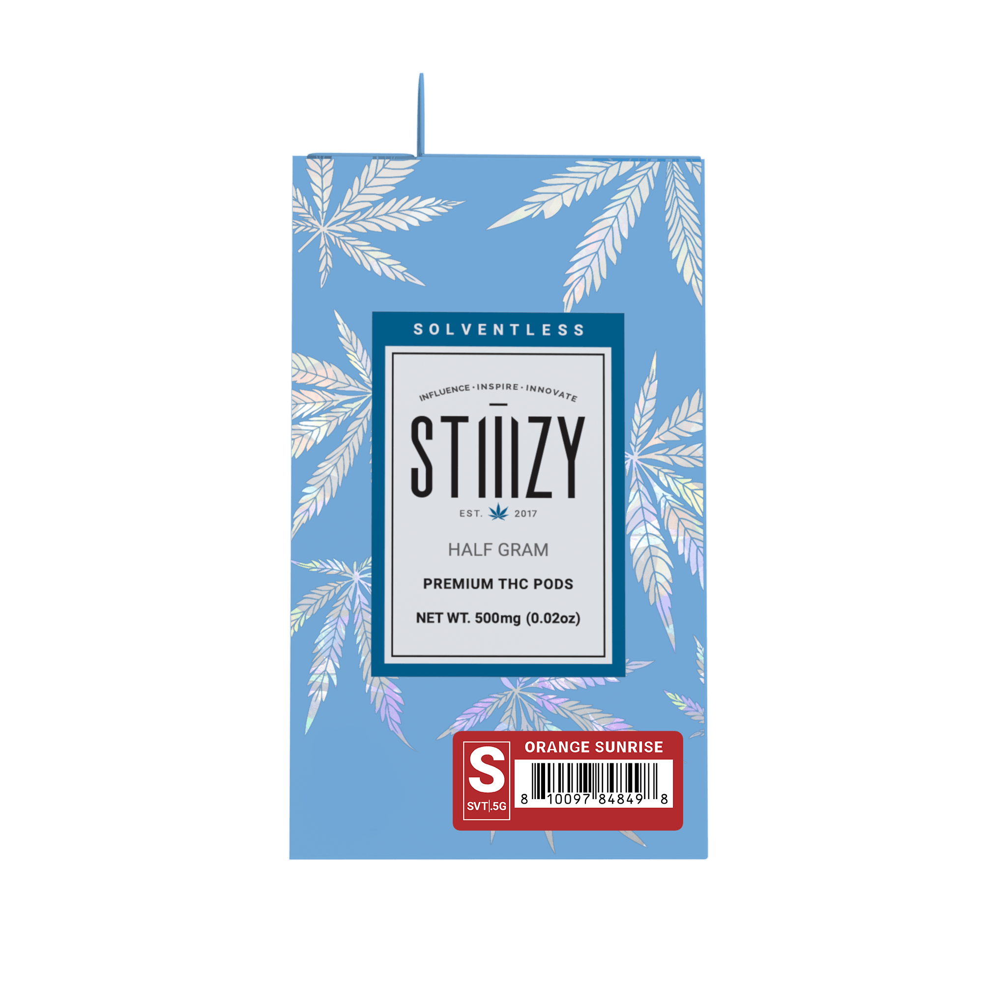 Vape Cartridge - ORANGE SUNRISE .5G Solventless Live Rosin Pod - STIIIZY -  STIIIZY