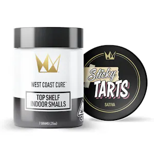 West Coast Cure - WCC Smalls Flower 7g - Sticky Tarts 28%
