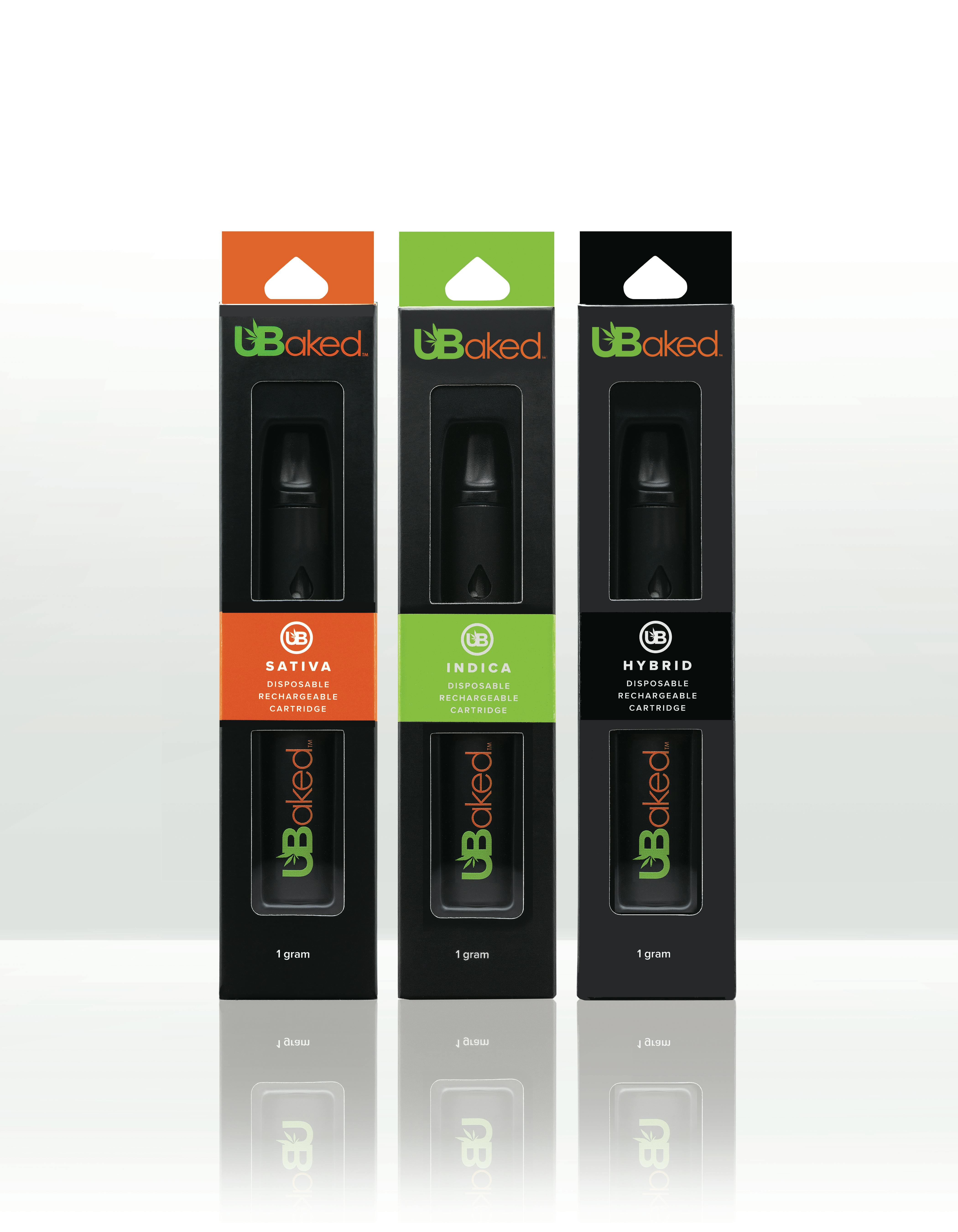 UBaked Disposable Rechargeable Vape Pen- Indica - UBaked
