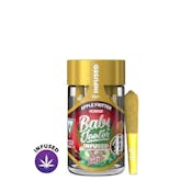 2.5g Baby Jeeter Infused Prerolls 5x0.5g - Apple Fritter 48%