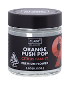 Clade9 Orange Push Pop 3.5g