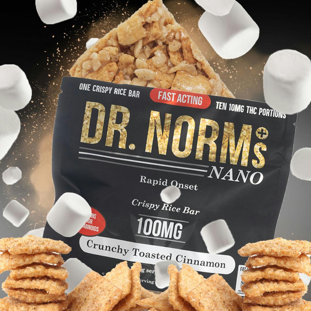[Dr. Norm's] Rice Crispy Treat -100mg - Cinnamon Toast Crunch