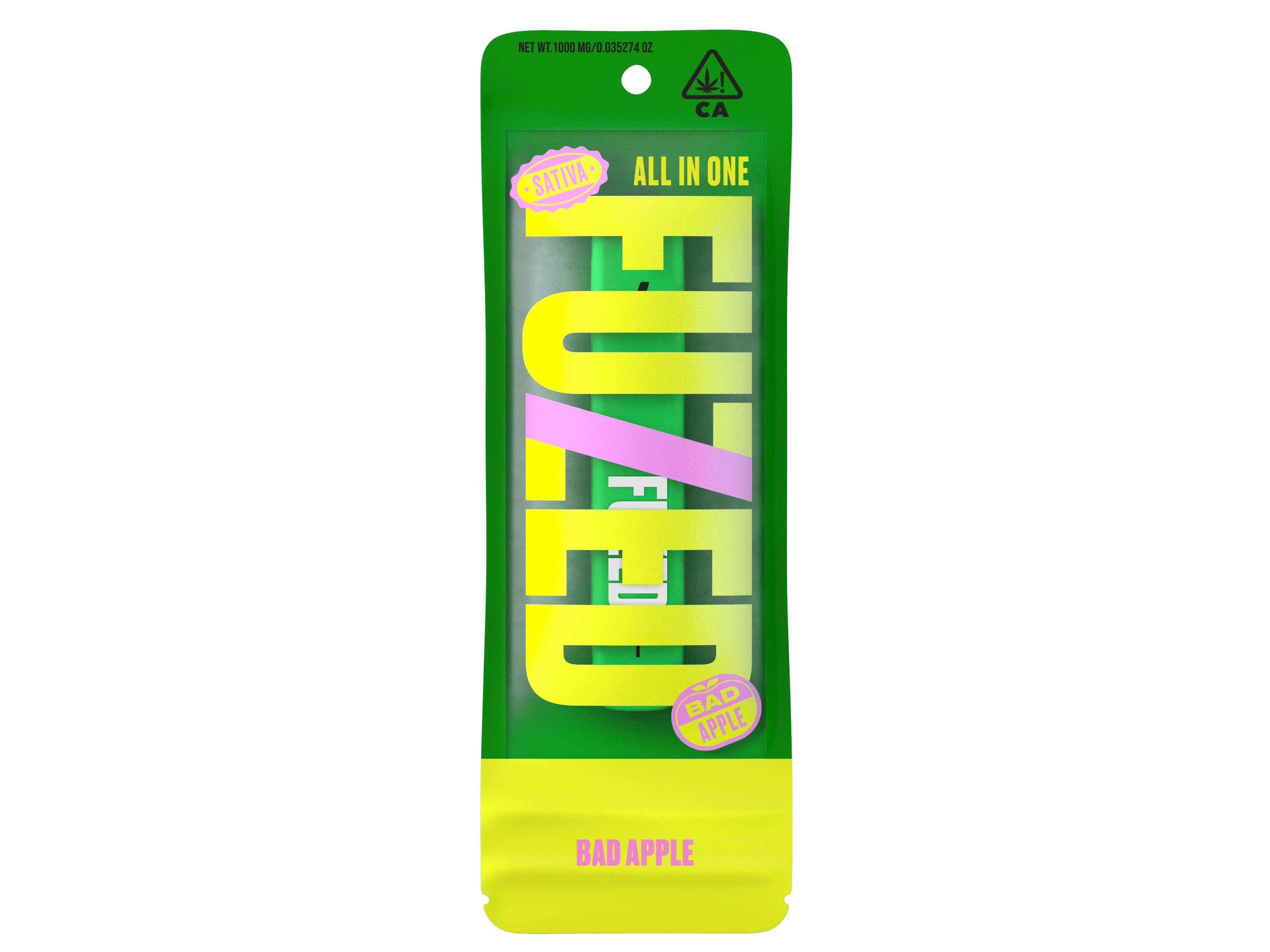 1g All-In-One - Bad Apple - Sativa - CA - FUZED