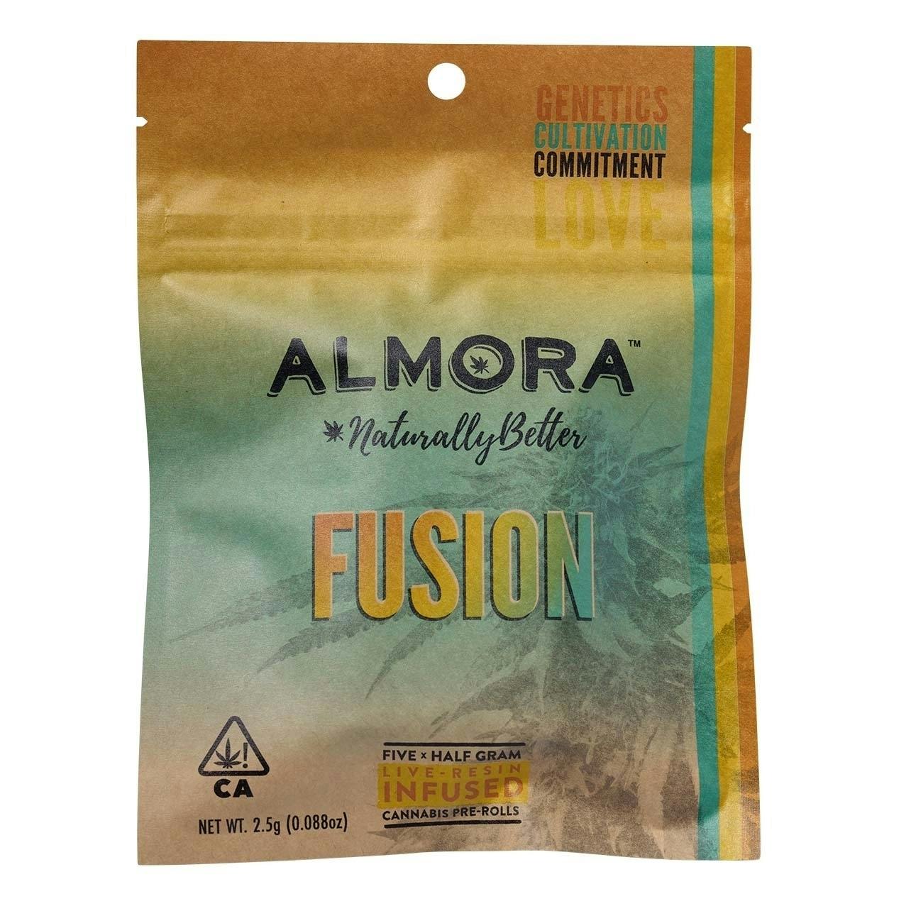 Alien OG x Chem Dawg Fusion 0.5g Infused PreRoll 5 Pack - Almora