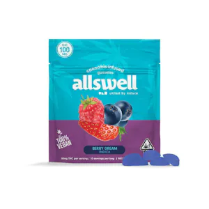 ALLSWELL - Allswell - Edible - Berry Dream Gummies - 100mg