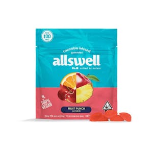 ALLSWELL - Fruit Punch Gummies [100mg] (Allswell)