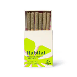 HABITAT - Habitat - Preroll - Roze - 6 Pack