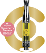 The Clear Original Cartridge 1000mg | Strawberry Banana