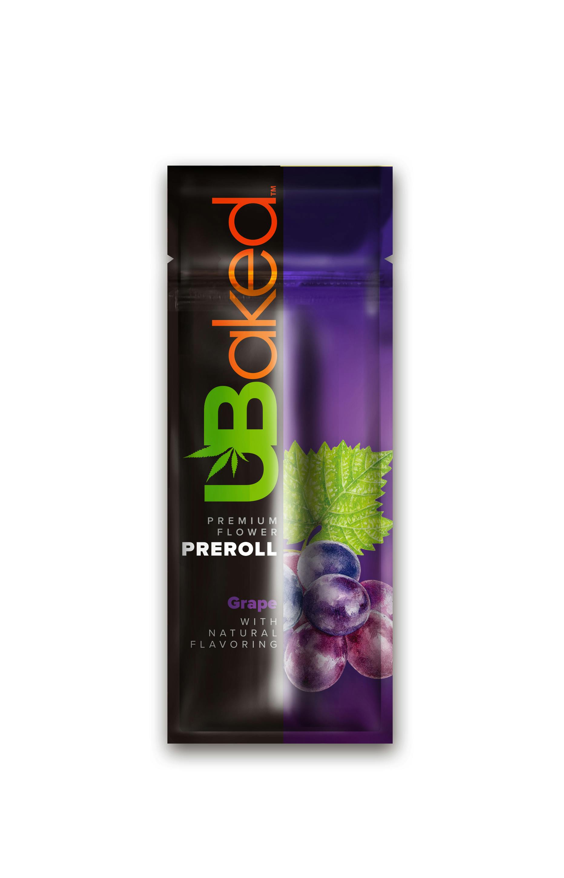 Grape Flavored Infused Pre-roll - UBaked