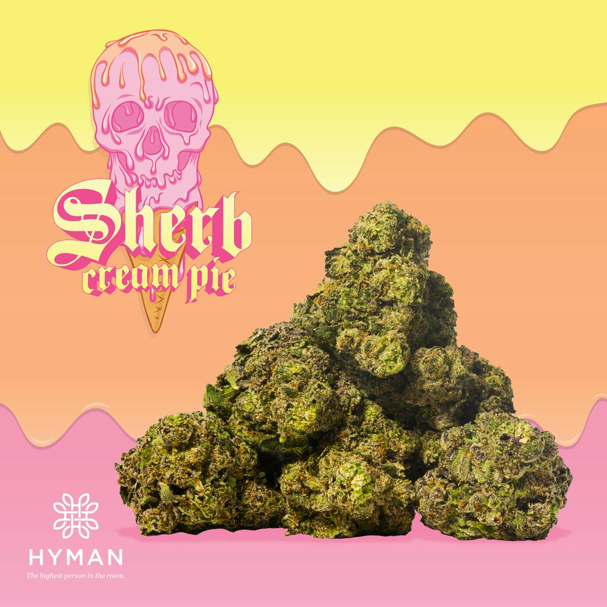 Sherb Cream Pie | 3.5G Pre-Pack | HYMAN x Bonez | REC - HYMAN