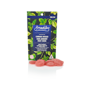 Smokiez Sour Jamberry 100mg CBN : 100mg THC 1:1 Fruit Chews