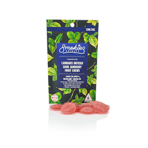Smokiez Edibles - Sour Jamberry  CBN  THC 10pk 100mg 