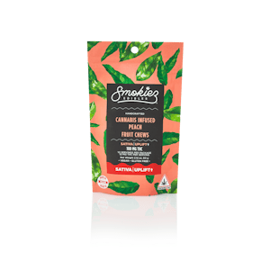 SMOKIEZ - Smokiez | SWEET  Peach Fruit Chews | 100MG