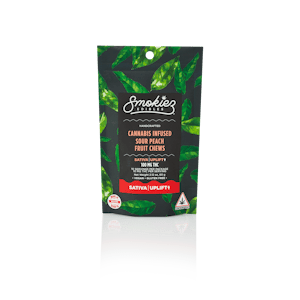 SMOKIEZ - Smokiez | SOUR Peach Fruit Chews | 100MG