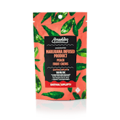 Sour Peach - Scored | Gummies | 100mg/1 Piece | Smokiez