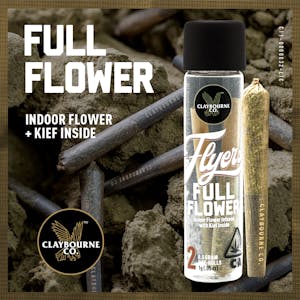 CLAYBOURNE CO. - 2-Pack Strawberry C.R.E.A.M. (1g) - Diamond Infused Flyers Pre-Rolls - Claybourne