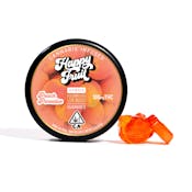Happy Fruit x Pistil Whip | Peach Paradise 100mg THC (Hybrid) - Solventless Live Rosin Gummies