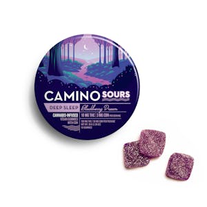 Camino - Camino Sours - 1:1:1 THC/CBN/CBD Gummies (Blackberry Dream-Indica)