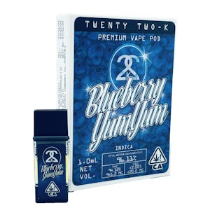 22k - 22K - Blueberry Yum Yum - POD - 1G