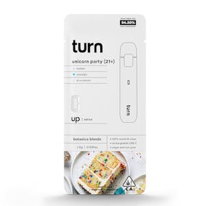 TURN - Turn - Disposable - Unicorn Party - 1G