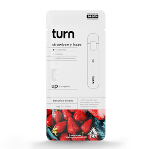 TURN - Turn | strawberry haze (s-hybrid) | botanica blends | 1g disposable