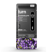 Turn - granddaddy purp (indica) / botanica blends / 1g disposable