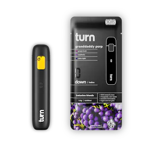 TURN - Granddaddy Purp (I) | 1g Botanica Blends AIO | Turn