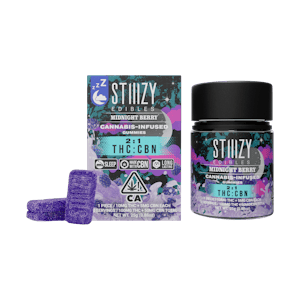 STIIIZY - STIIIZY | Midnight Berry 100mg - Gummies 2:1 THC:CBN 10pk