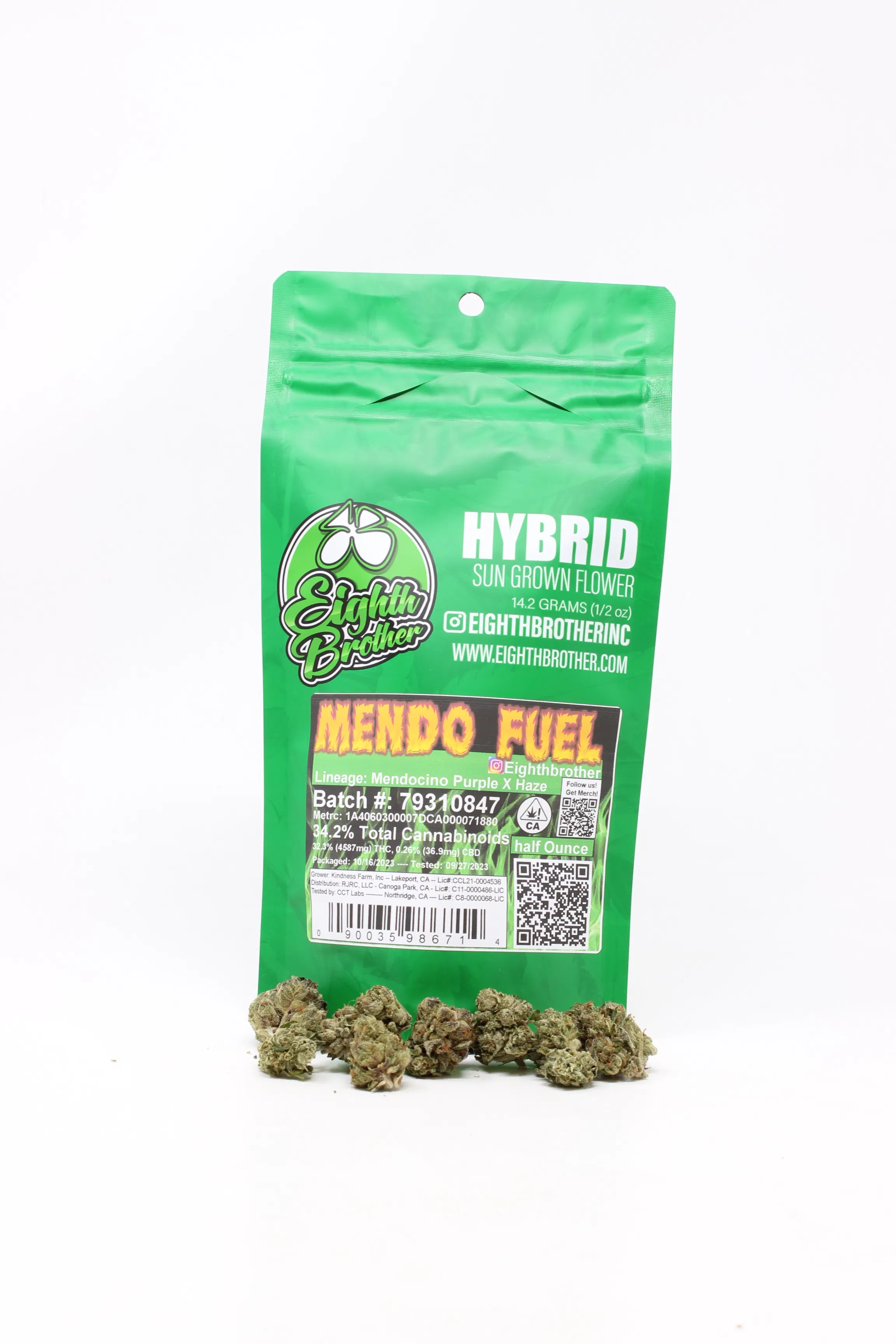 Eighth Brother - Mendo Fuel (14g - ½ oz) Main Image