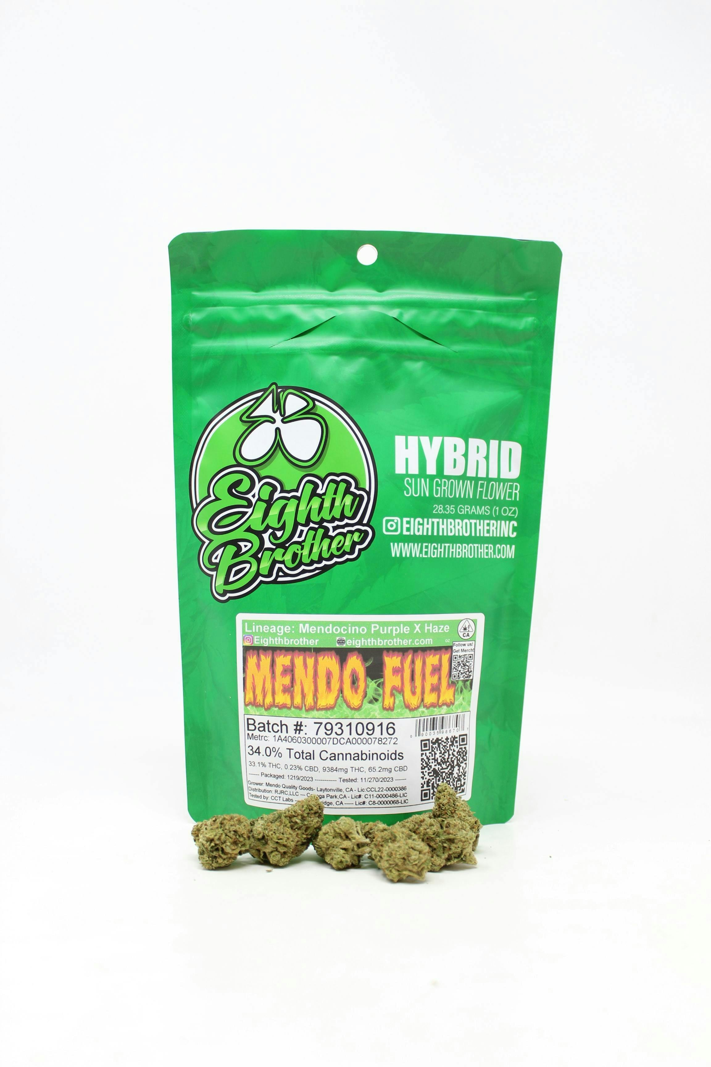 Eighth Brother | Mendo Fuel | Big Buds | 28g - Eighth Brother