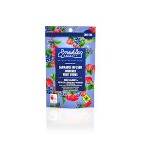 Smokiez | Jamberry 1:1 CBN Fruit Chews | 10pk/100mg