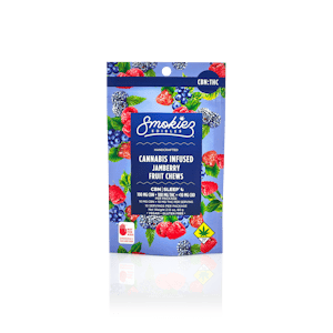 SMOKIEZ - Smokiez | SOUR Jamberry Fruit Chews | 100MG