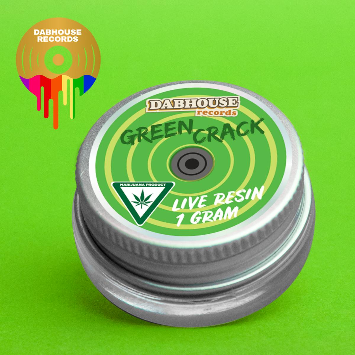 Green Crack • 1G Live Resin • Dabhouse Records | MED - Dabhouse