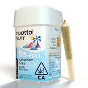 Coastal Sun Ice Cream Cake Greenhouse 0.35g Pre-Roll 10pk 3.5g