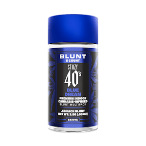 STIIIZY - Stiiizy BLUE DREAM - .5G 40's Infused Mini Blunt 5 Pack