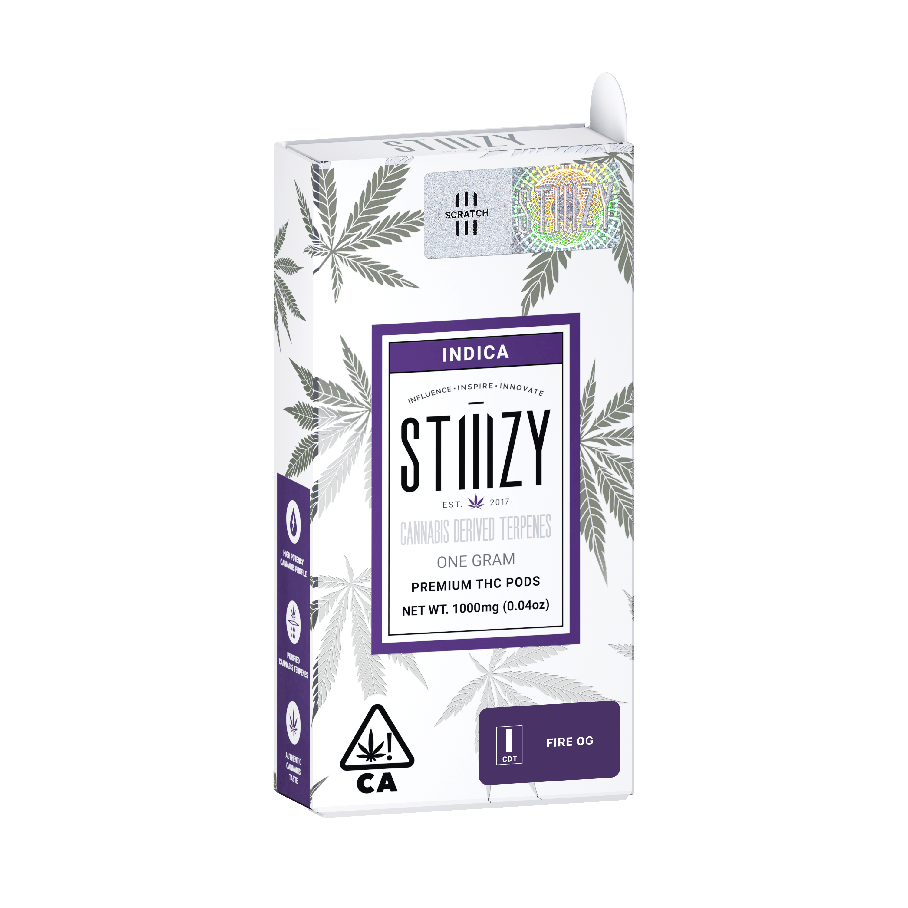 Vape Cartridge - FIRE OG 1G CDT Pod - STIIIZY - STIIIZY