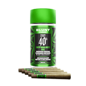 2.5g STIIIZY 40's Infused Mini Blunts (5) 0.5g - Skywalker OG 37% 