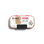 Breez Relief Tablet Tin | 1:1 THC:CBD