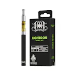 Green Crack -Sativa- 66.40% THC | Lights On THCV Energy 1g (Vape Cartridge)      -yyy3 front