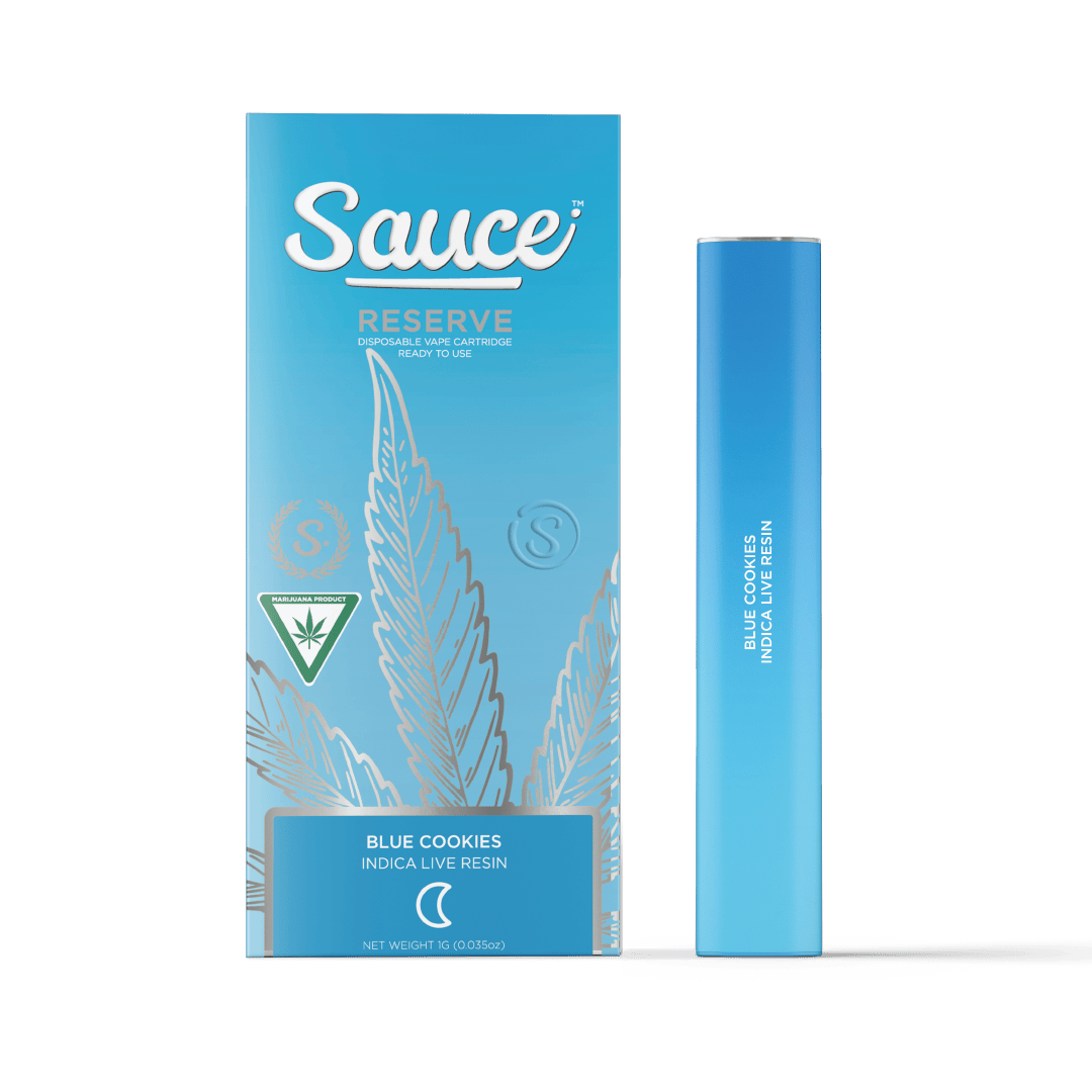 Sauce | Reserve | Blue Cookies | Live Resin Disposable | 1g - Sauce.