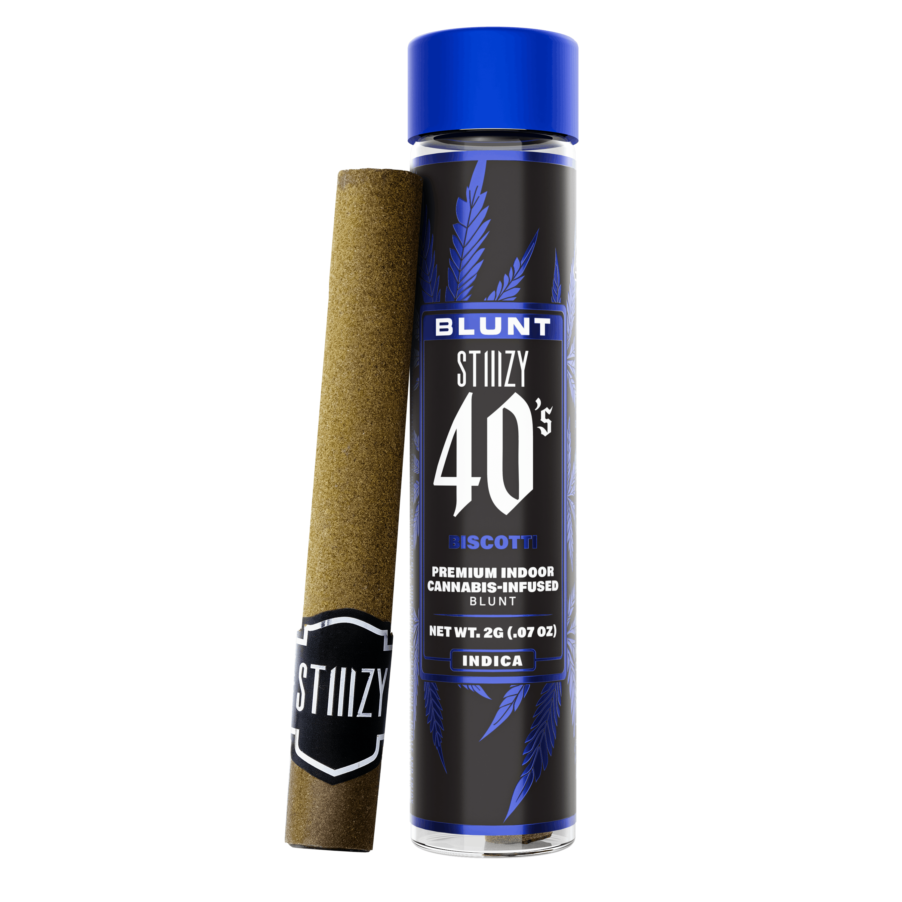 2g Biscotti Live Resin Infused 40's Blunt - STIIIZY picture