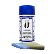 STIIIZY - Biscotti - 5pk 40's Infused Prerolls - (Indica)