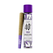 STIIIZY- PURPLE PUNCH - 1G 40's Infused Preroll | INDICA