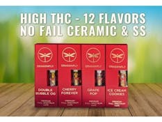 Dragonfly - Double Bubble OG (Hybrid) 510 Cartridge  - 1g