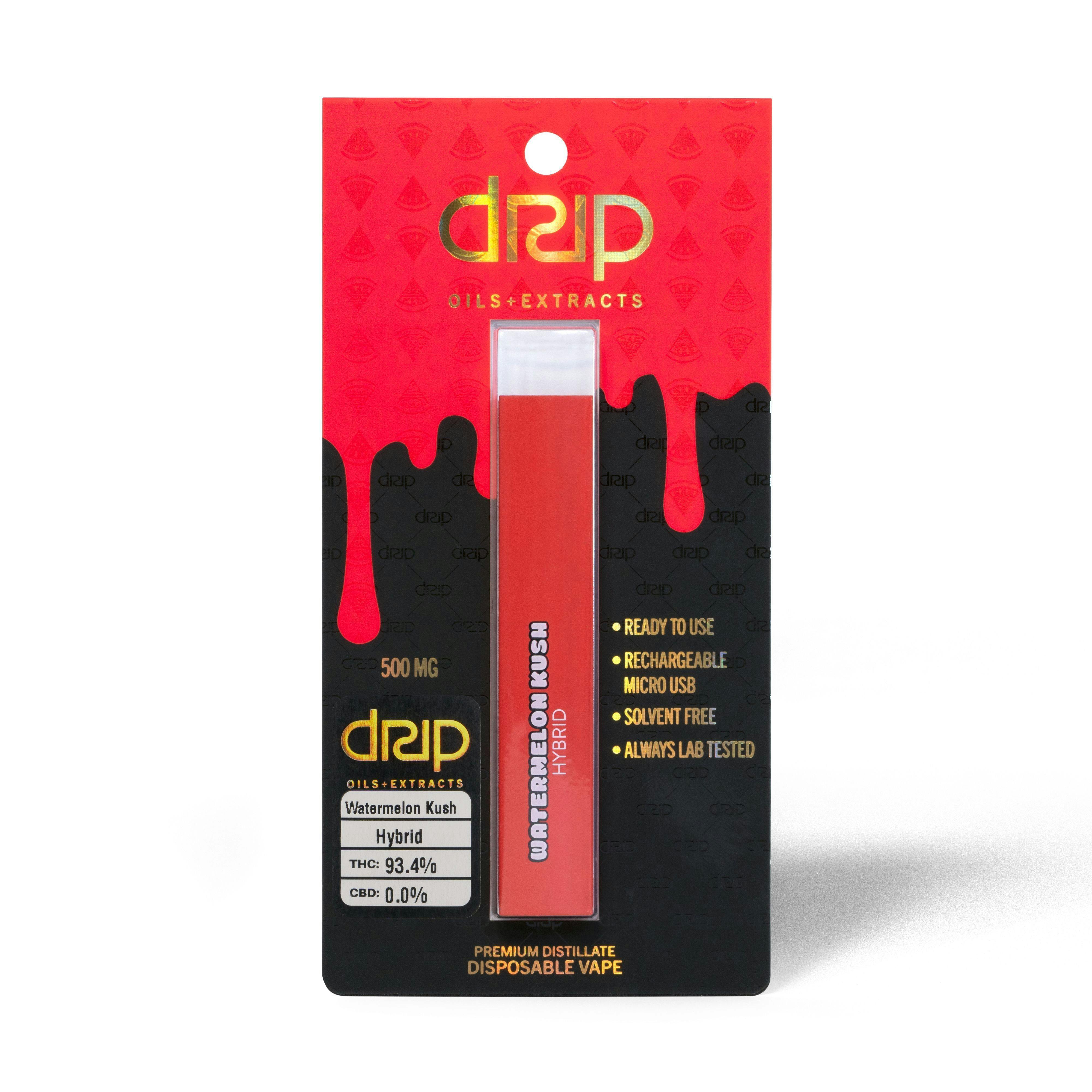 Disposable Vape 500mg - Watermelon Kush