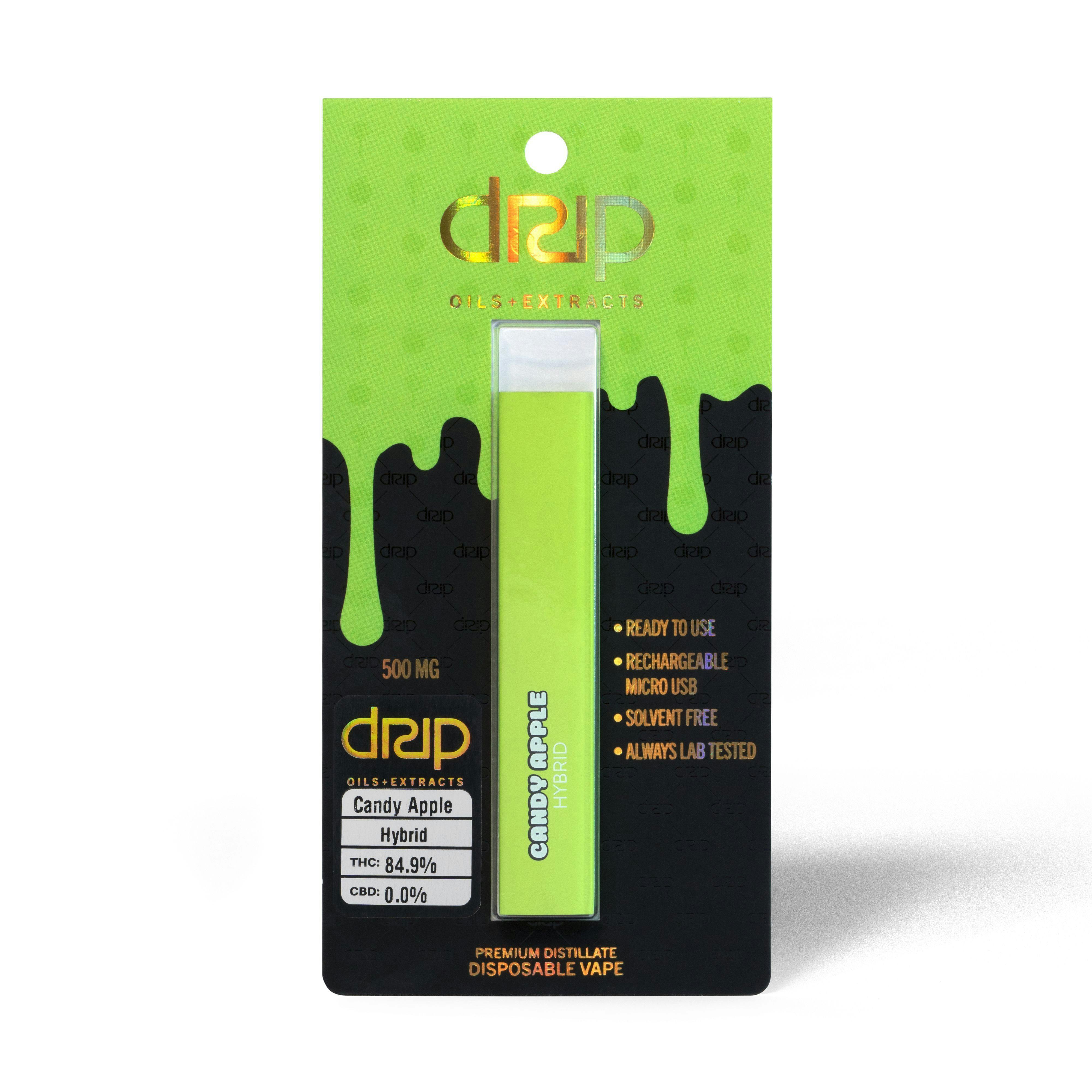 Disposable Vape 1000mg - Candy Apple - Drip