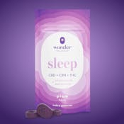 Wonder | 20pk Gummies | Sleep 1:1:1 Plum THC:CBD:CBN | 100mg